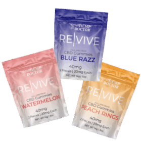 REVIVE | CBD GUMMY SAMPLER BUNDLE | 20MG