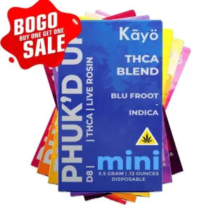 [BOGO] PHUK’D UP | THC BLEND DISPOSABLE VAPE | MINI 3.5G