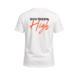 Mock White Southern High Shirt BACK