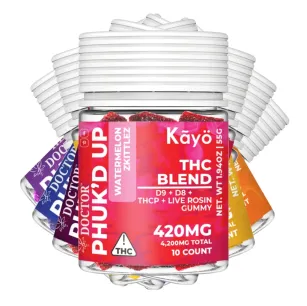 PHUK'D UP | THC BLEND GUMMIES | 420MG