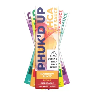 PHUK'D UP | THCA LIVE SAUCE DISPOSABLE VAPE | 1G