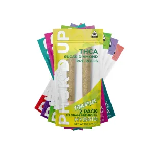 PHUK'D UP | THCA SUGAR DIAMOND INFUSED PRE-ROLLS | 2-PACK