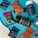 Variety of colorful hemp edibles
