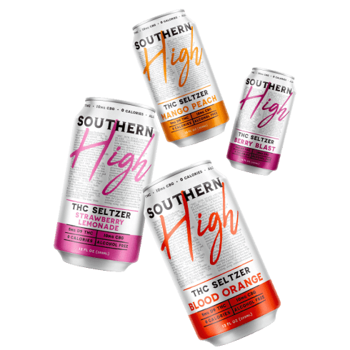 SOUTHERN HIGH | D9:CBG SELTZER | 15MG - The Hemp Doctor