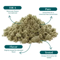 THCA BUBBLE HASH | 2G