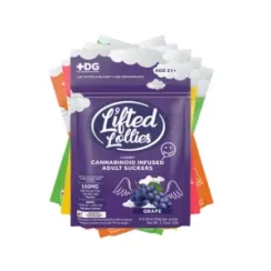 LIFTED LOLLIES | CBD:D9 THC LOLLIPOPS | 30MG