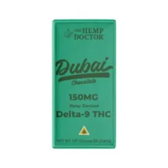 DELTA 9 THC | DUBAI CHOCOLATE BARS | 150MG