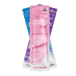 ZOOTED | D9 THC ROPES | 150MG