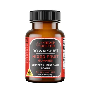 DOWNSHIFT NANO D9 THC BLEND GUMMIES | 12MG