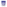 a blue and white package with white text
