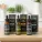 Bottles of CBD tinctures on display