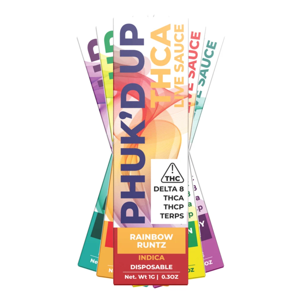 PHUK'D UP | THCA LIVE SAUCE DISPOSABLE VAPE | 1G
