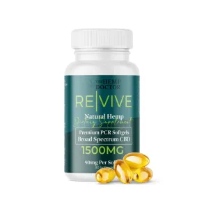REVIVE | Broad Spectrum CBD Softgels | THC Free