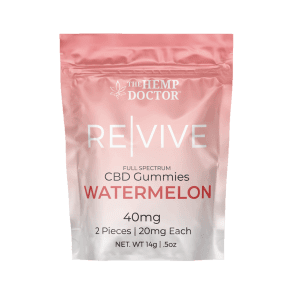 a pink and white package with white text