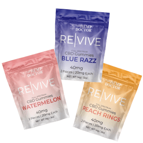 REVIVE | CBD GUMMY SAMPLER BUNDLE | 20MG