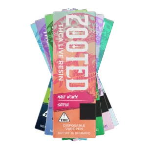ZOOTED | THCA LIVE RESIN DISPOSABLE VAPE | 1G