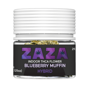 ZAZA | THCA Exotic Flower | Blueberry Muffin