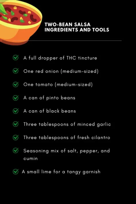 Two-Bean Salsa Ingredients List