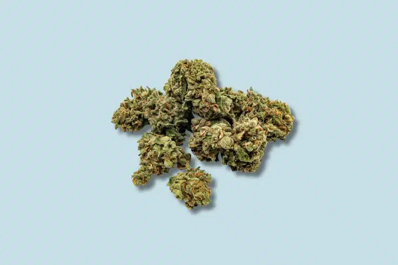 A quarter ounce of cannabis bud